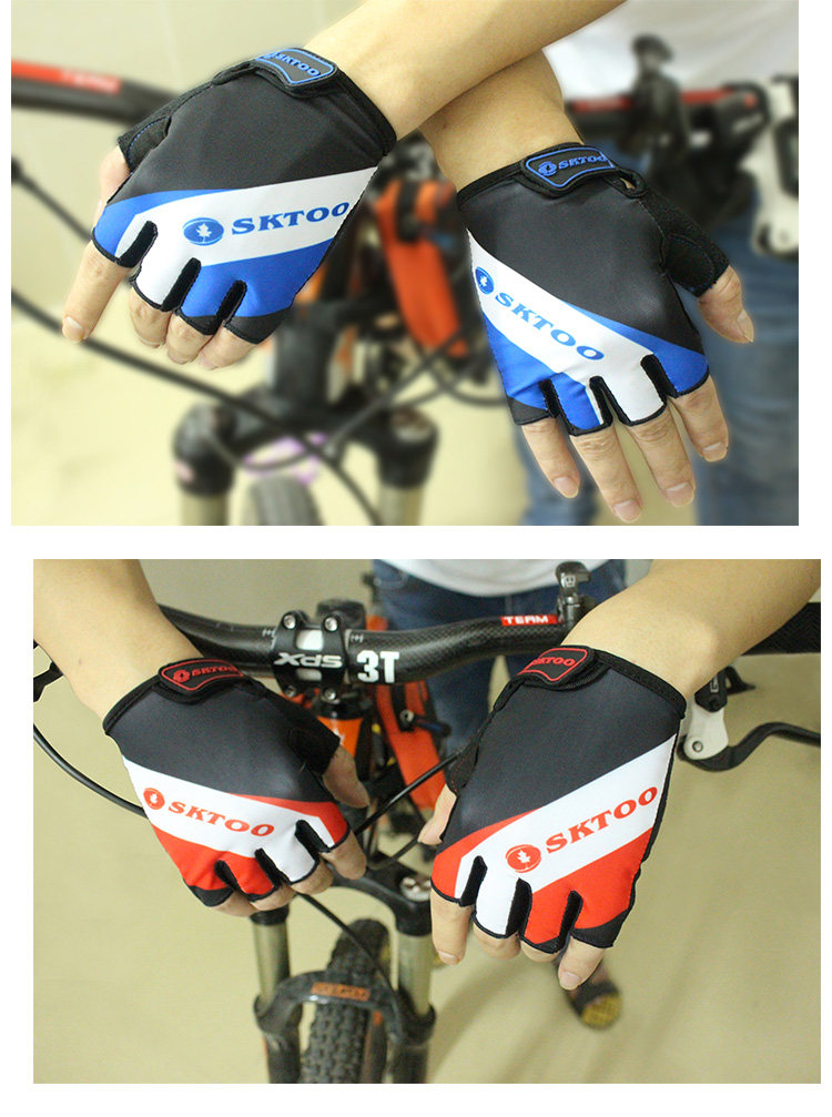 Gants pour vélo mixte SKTOO - Ref 2241629 Image 15
