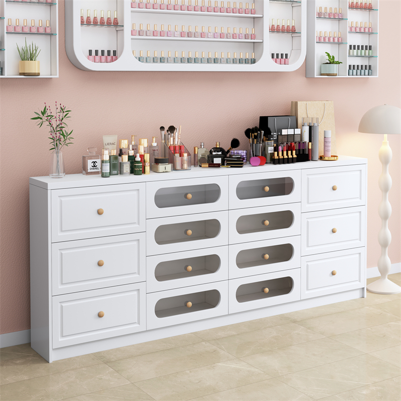 Nail Salon Display Cabinet, Nail Polish Storage Cabinet, Nail Gel Storage Cabinet, Nail Salon Floor Cabinet, Display Cabinet with Drawers Nail Salon Display Cabinet, Nail Polish Storage Cabinet, Nail Gel Storage Cabinet, Nail Salon Floor Cabinet, Display Cabinet with Drawers