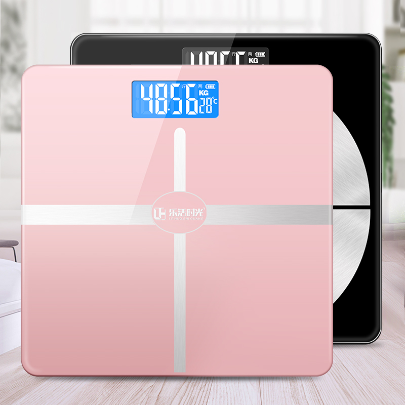Charging Electronic Scale Precision Home Health Weighing Body Meter Adult Scale Small Cute Female Body Fat Weighing
