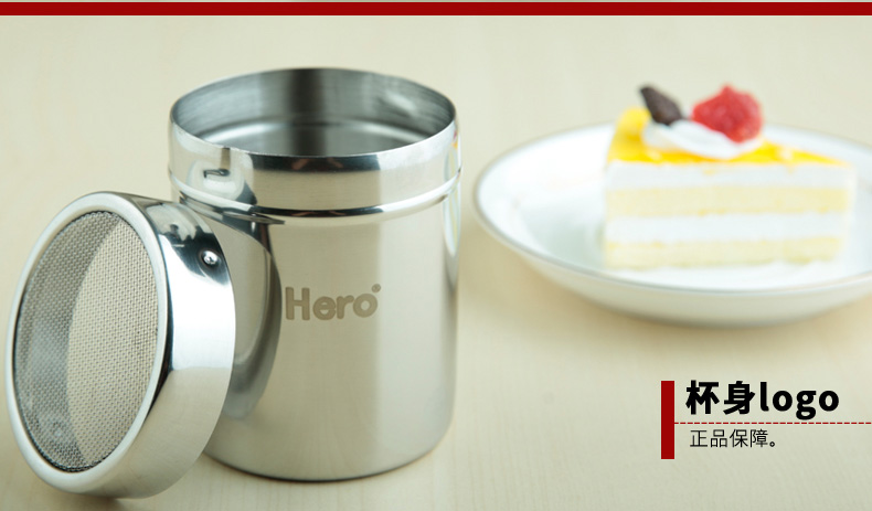 Hero duster thép không gỉ ưa thích khuôn cà phê bột ca cao bột cà phê - Cà phê phin pha cafe inox