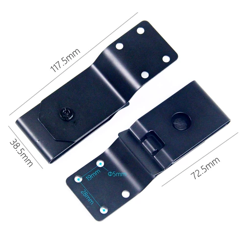 Дорожный набор инструментов, золотая металлическая застежка из нержавеющей стали, ремень