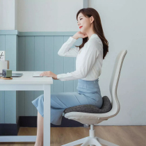 Lega pressure relief cushion beautiful buttocks antibacterial breathable plastic chair cushion office sedentary cushion chair cushion backrest
