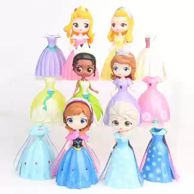 Aisha Anna Sophia Sleeping Beauty Amber Green Flame Na Princess Girl ornaments Princess dress up toy gifts
