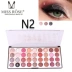 MISS ROSE36 ​​màu ngọc trai mờ 3D đầy màu sắc không thấm nước di động bóng mắt đĩa âm thanh nổi tự nhiên giá trị trang điểm - Bộ sưu tập trang điểm