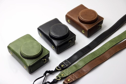 Подходит для Ricoh GR3 3x роскошная версия Litchi Pattern All -Inclusize Camera Cemine Case Ricoh GR III защитная оболочка