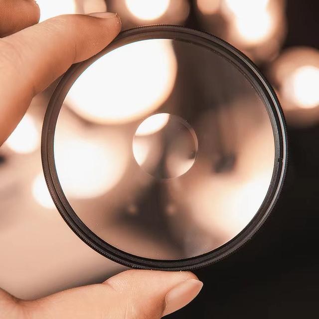 Center exposure edge blur close-up camera filter