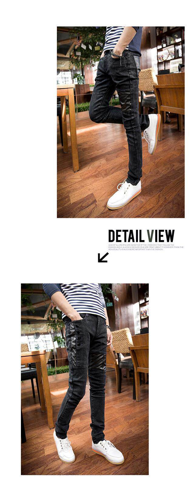 Pantalon cuir homme pour adolescent pour automne - Ref 1493483 Image 44