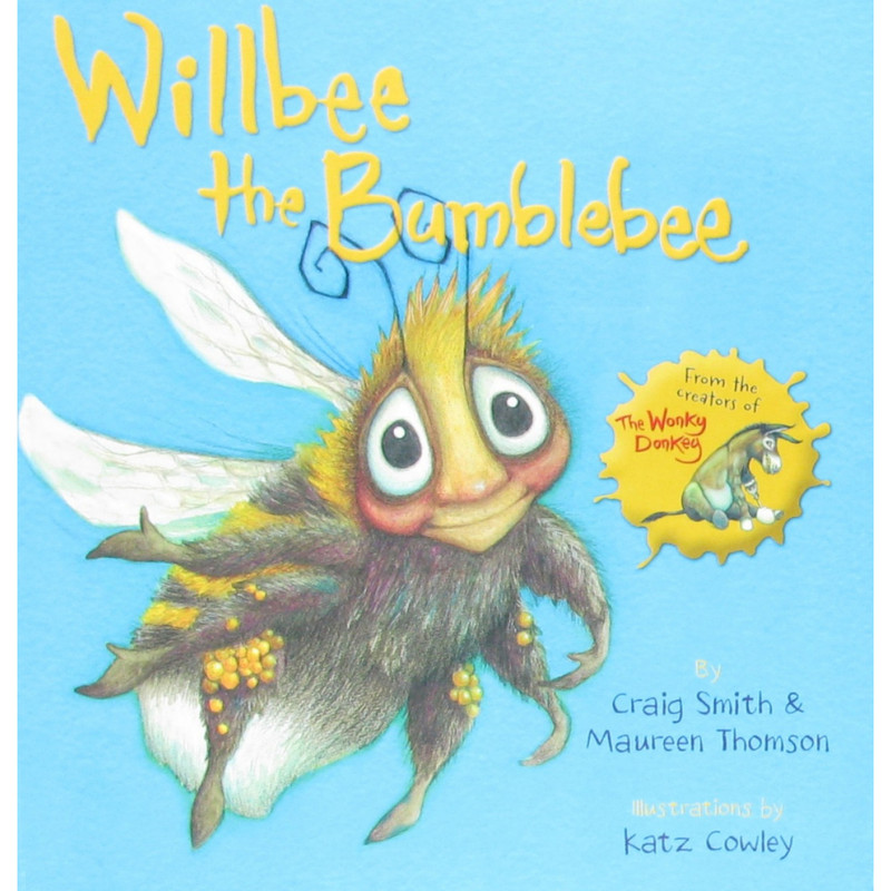 Original English Book: Willby the Little Bear Bee Picture Book, the Crooked Donkey Series, Parent-Child Reading, Created by Craig Smith and Morlyn Thomson, Illustrated by Kaze Cooley, Vividly Depicting the Habits of Bees and Their Role in the Environment Original English Book: Willby the Little Bear Bee Picture Book, the Crooked Donkey Series, Parent-Child Reading, Created by Craig Smith and Morlyn Thomson, Illustrated by Kaze Cooley, Vividly Depicting the Habits of Bees and Their Role in the Environment