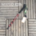 MBC M371QM372Q Khóa ngoài trekking 7075 hàng không bằng nhôm đi bộ đường dài đi bộ cắm trại leo núi - Gậy / gậy gậy cho người già chống trượt có đèn led	 Gậy / gậy