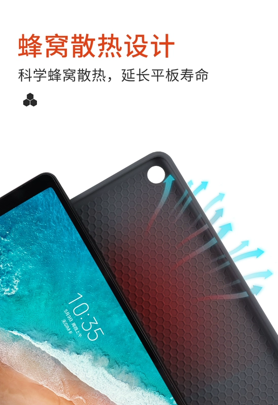 Millet tablet 4plus Bluetooth bảo vệ bàn phím với khe cắm bút 8 / 10.1 inch hoạt hình chống rơi vỏ mềm kê phẳng 4 bảo vệ bao gồm tất cả tay áo silicon bao gồm bàn phím và chuột không dây - Phụ kiện máy tính bảng bàn phím ipad air 4