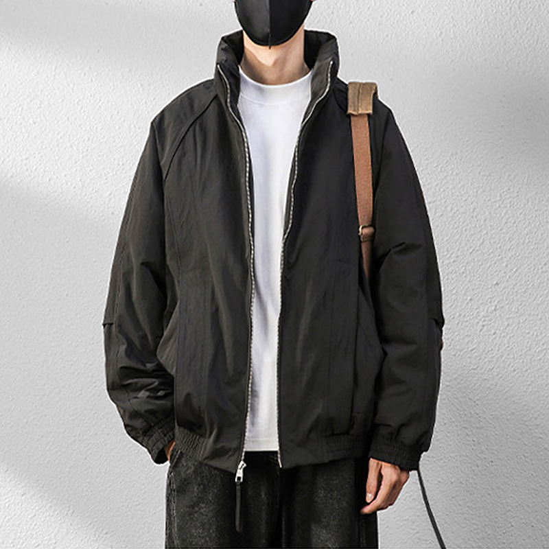 Mapping Hong Kong's Light Luxury High-End Winter 2026 New Men's Casual Warm down Jacket with Stand Collar Mapping Hong Kong's Light Luxury High-End Winter 2026 New Men's Casual Warm down Jacket with Stand Collar