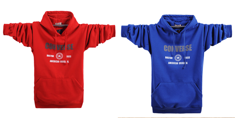 Mùa thu và mùa đông mới kích thước lớn nam giới hoodie trẻ trung cộng với phân bón XL cotton trùm đầu áo len lỏng lẻo quần thể thao