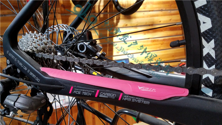 Taiwan-made V-GRIP frame protection chain sticker rubber protective sticker chain protection sticker 3M adhesive backing V-CC01