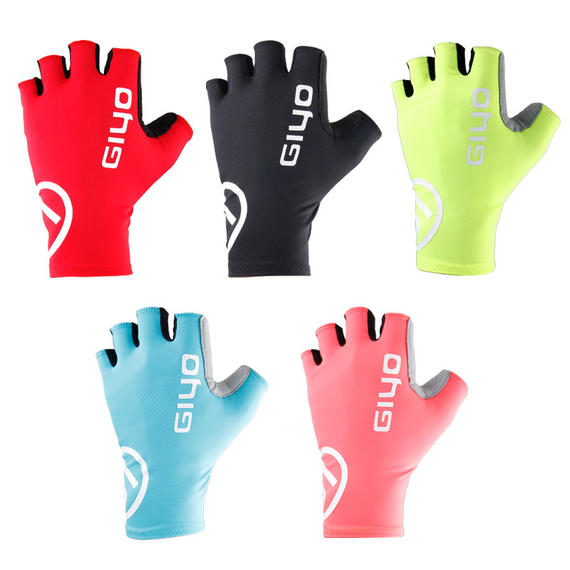 GIYO riding gloves non-slip anti-shock bike gloves length finger bikes outdoor sports equipment male and female universal