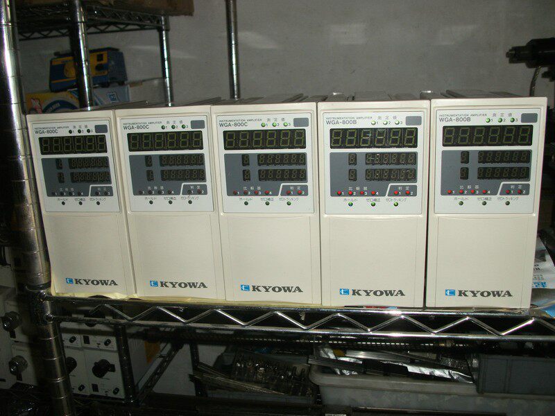 KYOWA Industrial Instrumentation Signal Amplifier WGA-800C