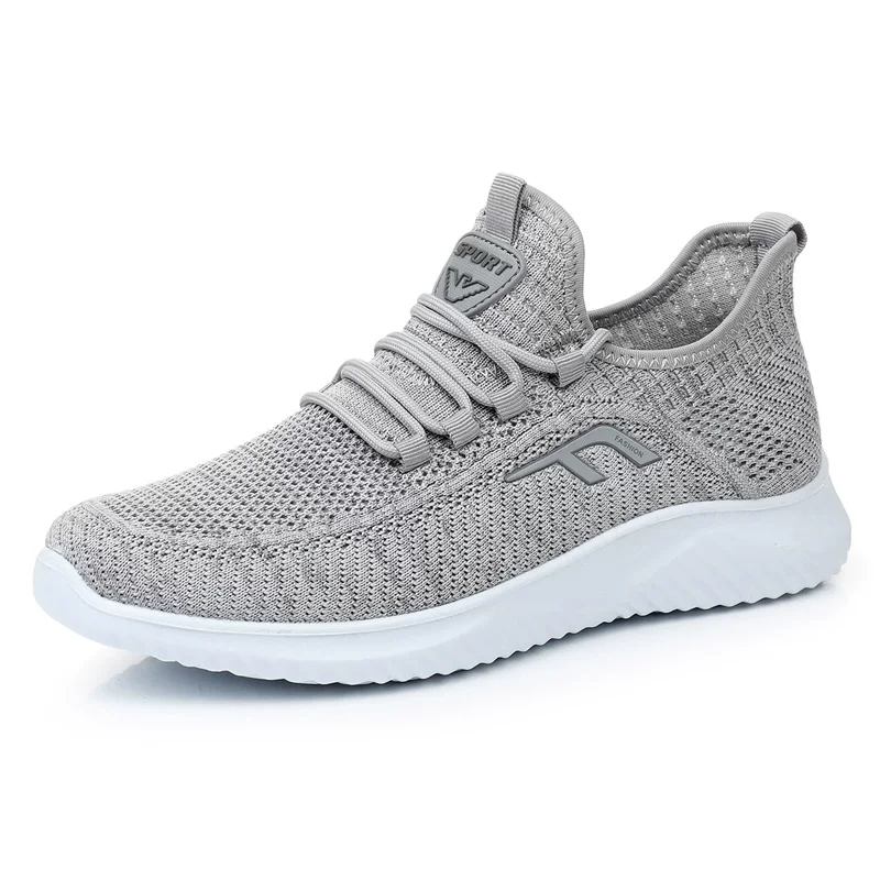 Древние Cloth Shoes мужские летние дышащие dad сетчатые кроссовки софт подошва средний возраст и старшие спортивные и досуговые сетчатые мужские повседневные кроссовки