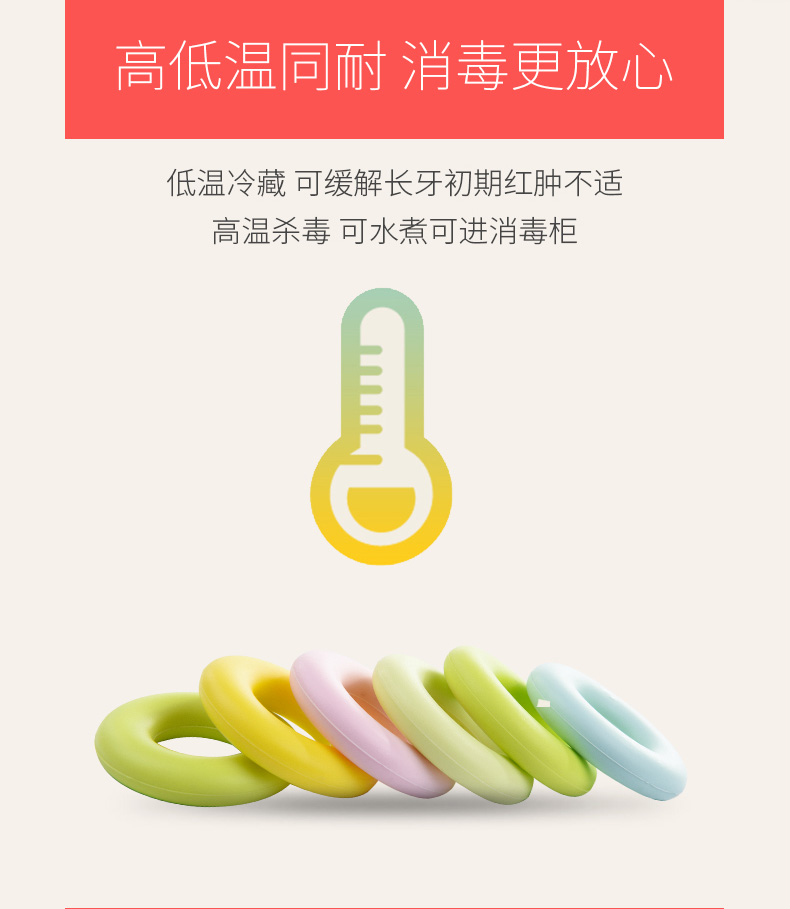 Dreambaby bé teether vòng đeo tay silicone đồ chơi răng hàm bé nhai kẹo cao su chống thực phẩm tay thực phẩm cấp - Gutta-percha / Toothbrsuh / Kem đánh răng bàn chải và kem đánh răng cho bé 1 tuổi