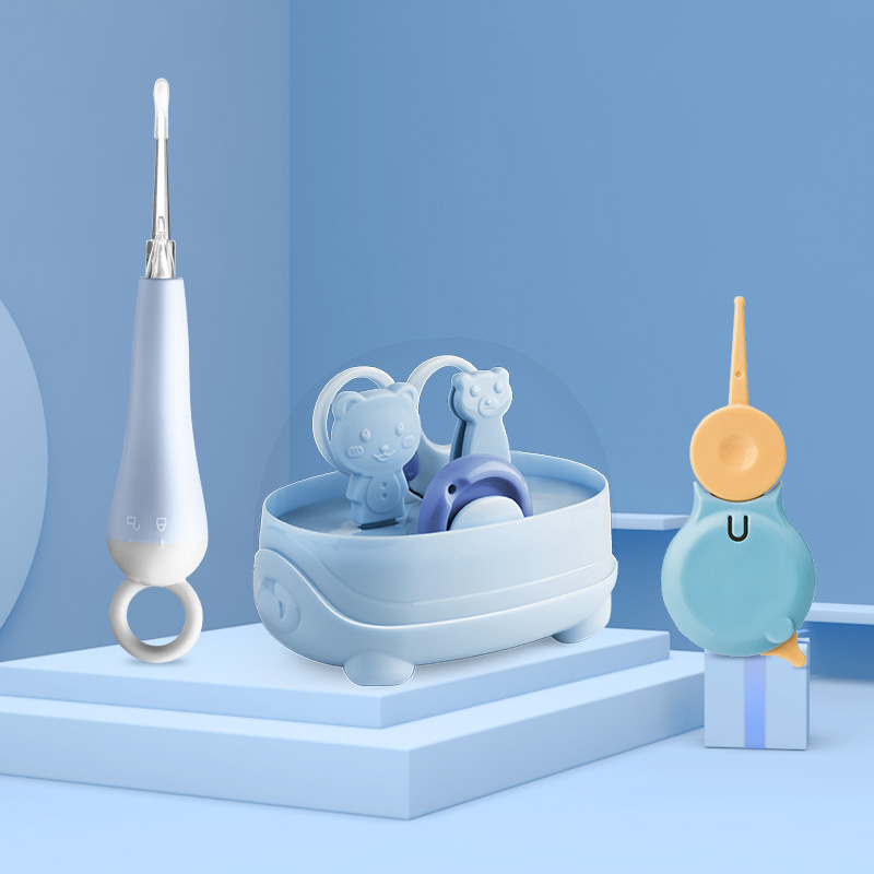 Baby earthen spoonful of luminous soft head baby special ear spoons with lamp children out of ear poop shitzer safety toddlers