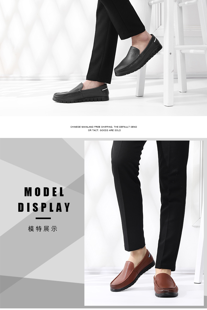 Giày nam bằng da Beastmaster Giày thông thường 2019 mùa xuân mới hoang dã low-top set giày đế mềm đế mềm - Giày thấp giày sneaker tăng chiều cao nam
