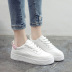 Giày đế dày có đế dày Muffin nữ phiên bản Hàn Quốc 2018 xuân mới giầy converse nữ Plimsolls