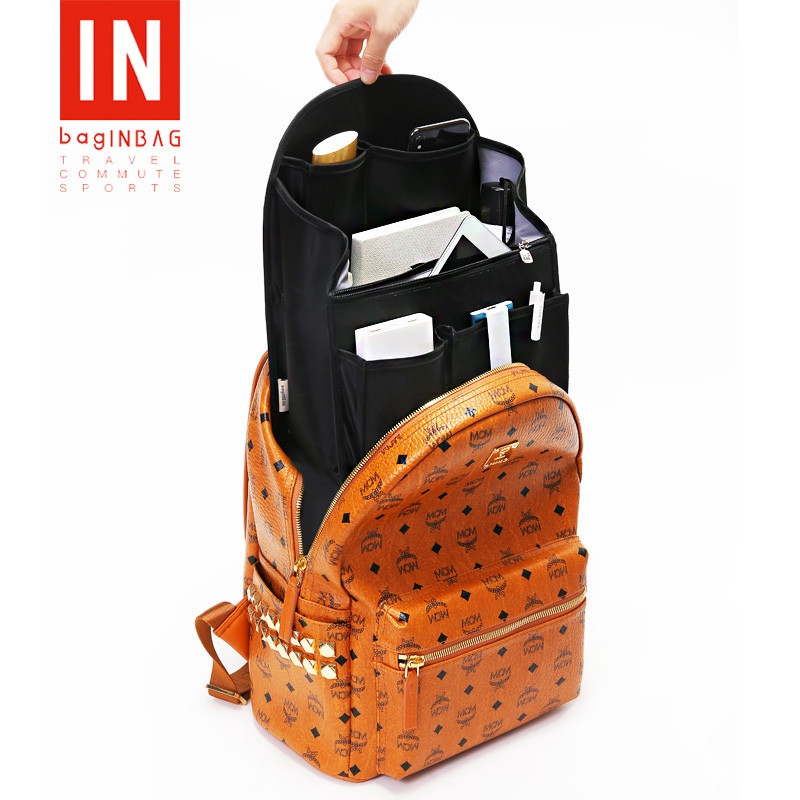 Bag in the bag liner bag shoulder bag Female divider finishing storage bag Small ultra-light vertical section Japanese liner support bag in the bag