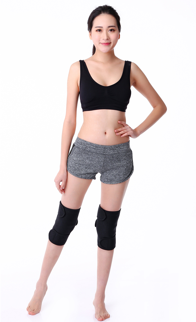 Tự sưởi ấm bảo vệ đầu gối bảo vệ cổ tay dây đeo cổ tay nam và nữ thể thao viêm nhiệt trị liệu từ tính sưởi ấm thiết bị bảo vệ chuyên nghiệp - Dụng cụ thể thao găng tập gym