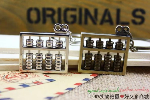 Маленькие счеты, медный брелок