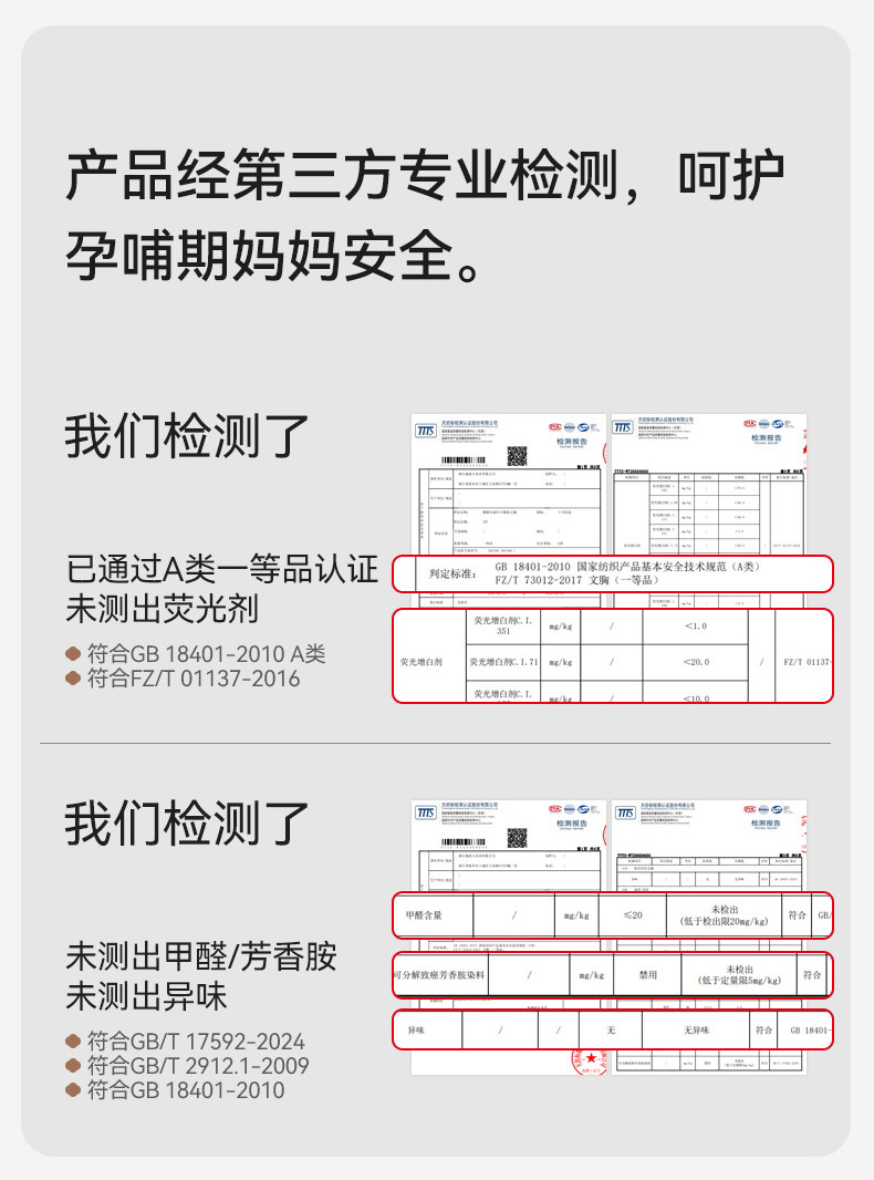 十月结晶孕妇内衣无痕女固定杯产后哺乳防下垂大胸专研大码文胸罩 — 36
