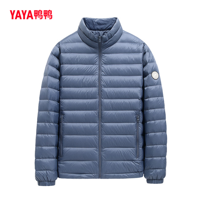 Ducky thin down jacket men's winter 2024 new short style light warm casual sports hooded jackets off-season clearance