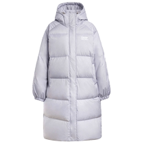 (Hello Kitty joint model) Duck Duck Couple Down Jacket Men and Women Same Style Over-the-Knee Mid-Length Jacket