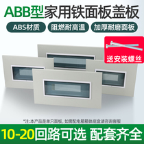 ABB Home Distribution Box Panel 10 12 16 16 20 Loop Iron Cover Plate Sub customizable single double emptied open lid