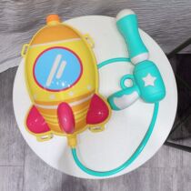 Childrens backpack water gun large capacity pumping type boy and girl 3 - 6 outdoor water spray toy to water battle artifacts