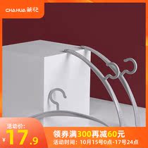 Camellia unscented hanger household anti-shoulder corner drying rack wide shoulder adult bedroom clothes rack rack rack