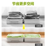 Camellia Compressed Bag Home Home Draving Back Bagage Box Выделенные сумки и вакуумная сумка для одежды без каких -либо накачивающих рулонов