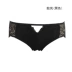 Roger mới ngọt ngào gợi cảm thoải mái boxer thời trang đen eo và đồ lót của phụ nữ Giống cái