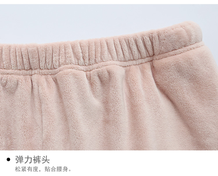 Song Rui dày đôi ấm áp bộ đồ ngủ dài tay nam nữ mùa thu đông có thể mặc bên ngoài bộ đồ dịch vụ gia đình HRH18024 đồ bộ đẹp 2021