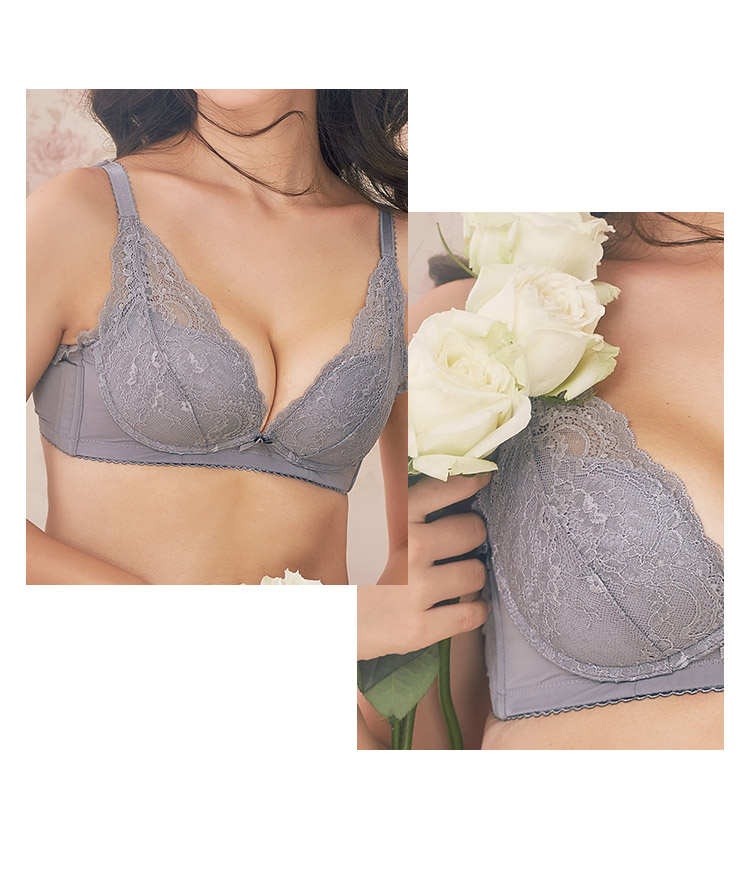 Roger mùa hè không có vòng thép ngọt ngào ren sexy tập hợp bộ đồ lót [vú + đồ lót] mềm mại và khó khăn đồ lót nữ