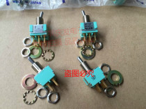 Imported Japanese ALCO MTM206N button switch 6 feet 2 gears shaking his head swing arm switch pins 13*13*27