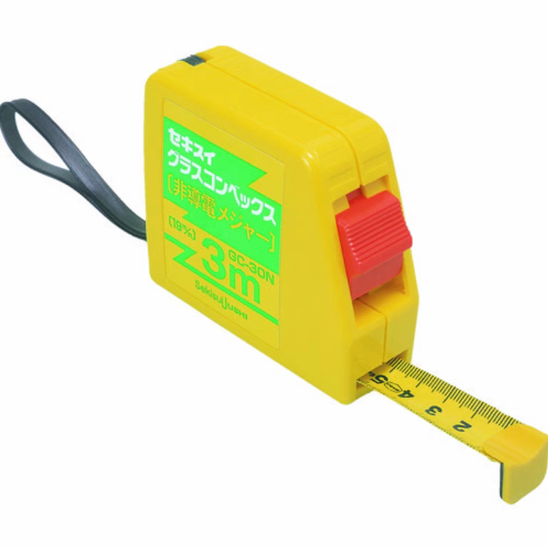 Original Japanese Imported Sekisui Gc-30N Insulating Tape Measure 3m Made of Kevlar Fiber Material