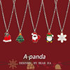 Christmas series cartoon Sanrio cinnamon dog necklace students give sweet and festive holiday gifts to their besties and friends