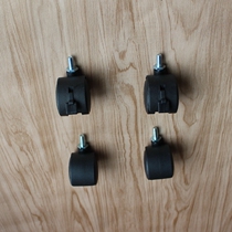 1 5 inch m8 screw universal wheel pulley roller caster wheel caster wheel new material reinforced nylon made with brake