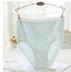 3 cặp quần lót phụ nữ Nhật Bản single-break hoa womens lưng cao thấp eo quần short bông cotton womens đang lót lớn. 