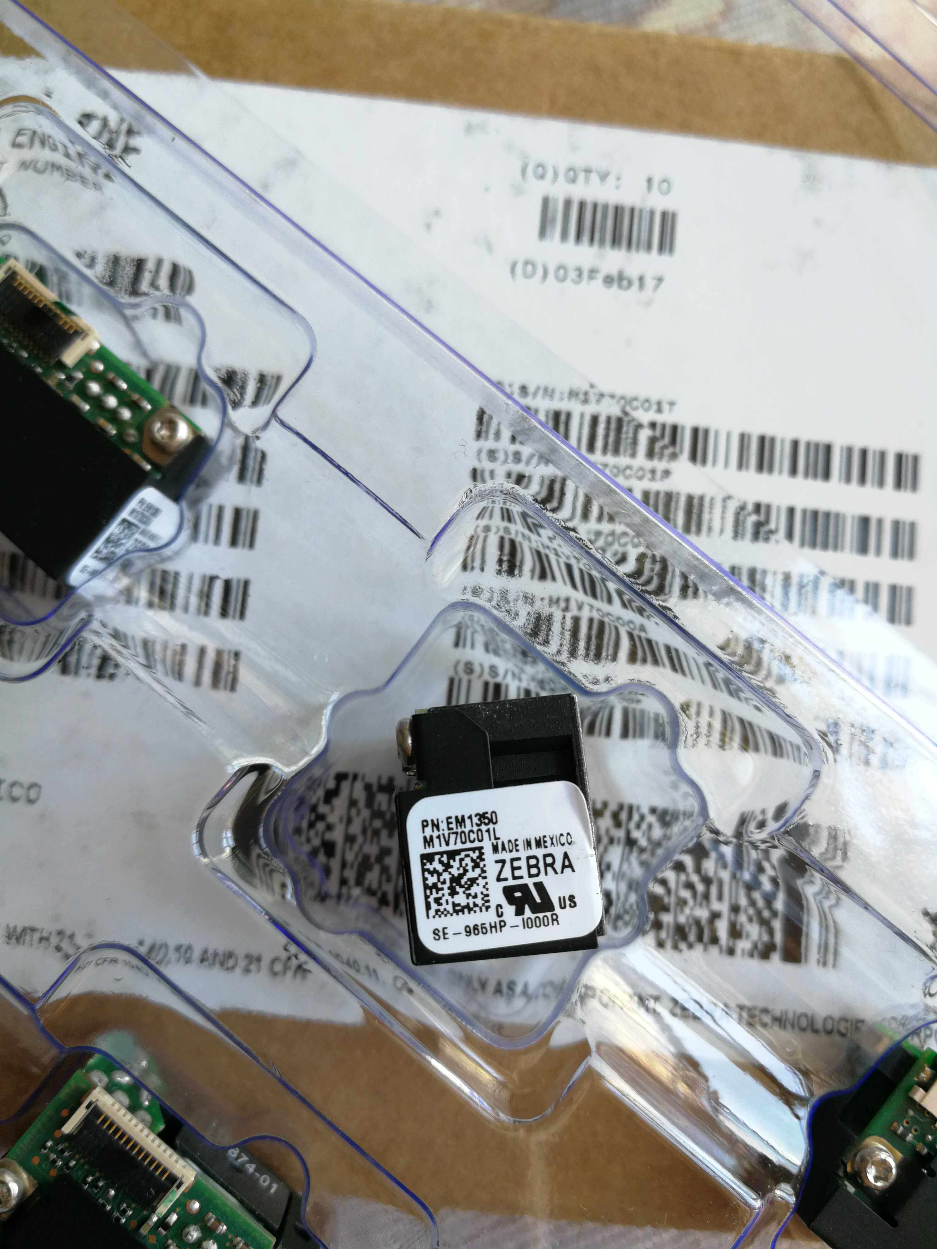 ZEBRA EM 1350 zebra SE-965HP-I000R SE965 New Scanning Head Scanning Module