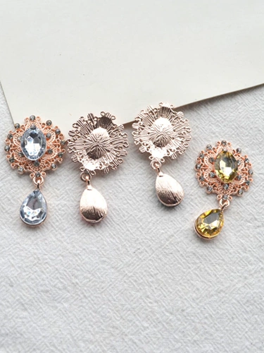 Золотая золотая вода, металлическая подвеска, ювелирное украшение, аксессуары ручной работы, аксессуар для волос