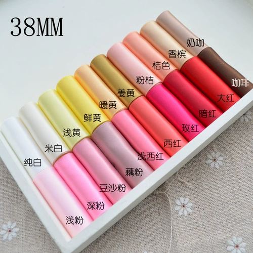 Аксессуар, аксессуары ручной работы, заколка для волос с бантиком, двусторонная лента, 38мм