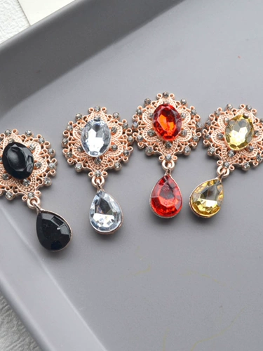 Золотая золотая вода, металлическая подвеска, ювелирное украшение, аксессуары ручной работы, аксессуар для волос