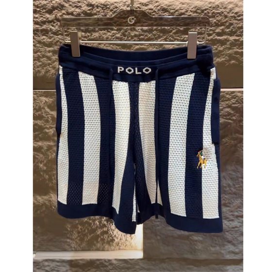 
[High quality] 2025 summer new breathable hollow shorts for men and women the same style European brand luxury five-point pants