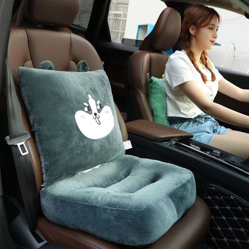 Learning car cushion short man learning car cushion subject two test driver's license special short man practicing car cushion increased