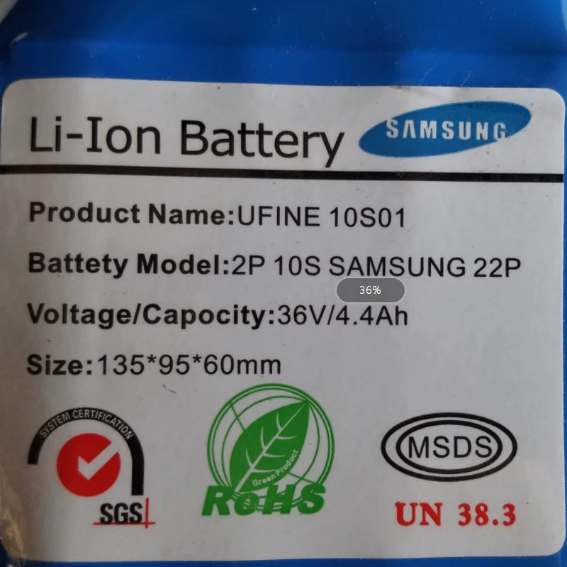 Thông minh cân bằng somatosensory pin xe chân 4.4AH36V Pin Samsung pin vặn xoắn trôi xe lithium pin - Smart Scooter