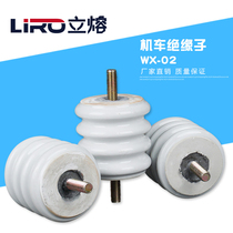 High voltage driving insulator cable porcelain bottle crane steel plant pillar WX-02 70*70 screw M10 12